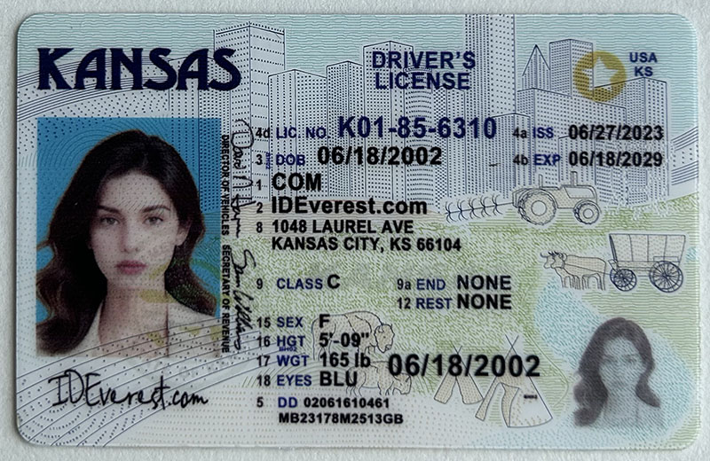 Kansas Fake ID